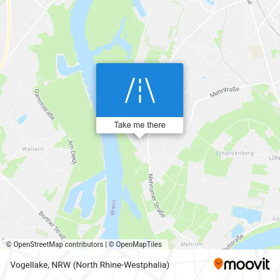 Карта Vogellake