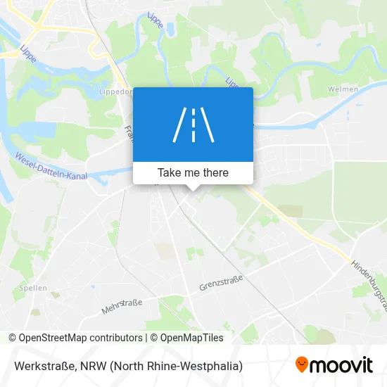 Werkstraße map