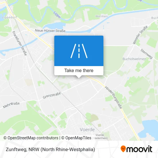 Карта Zunftweg