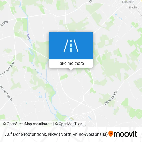 Карта Auf Der Grootendonk