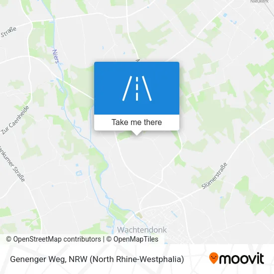 Карта Genenger Weg