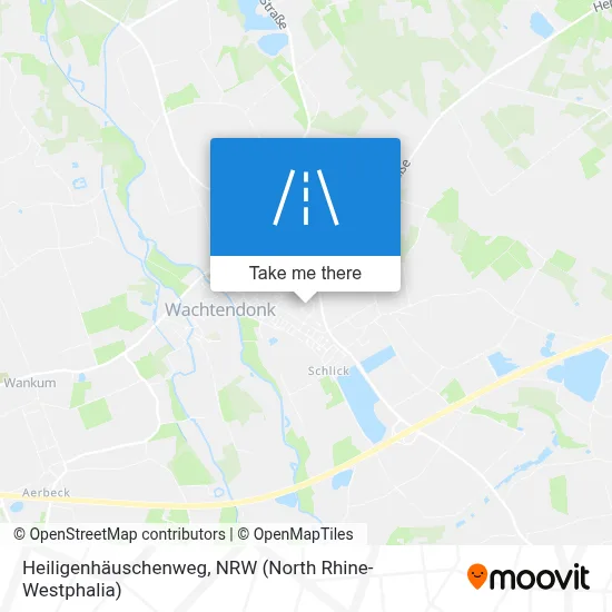 Heiligenhäuschenweg map