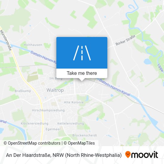 An Der Haardstraße map
