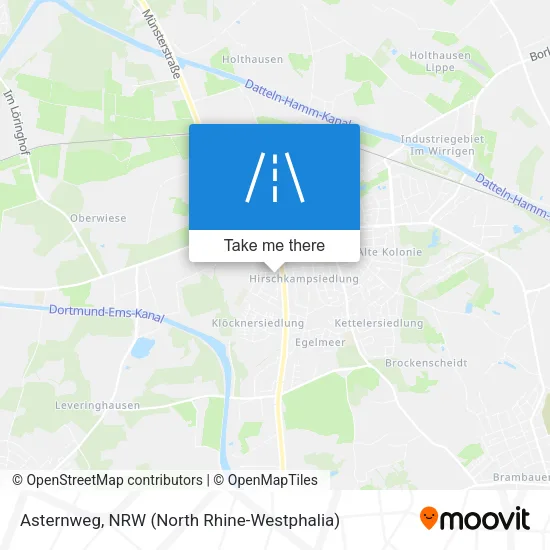 Карта Asternweg
