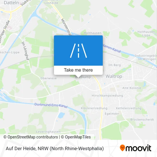 Карта Auf Der Heide