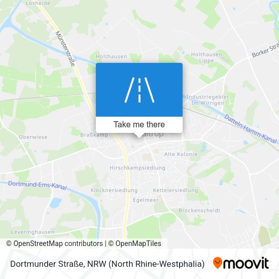 Dortmunder Straße map