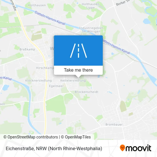 Карта Eichenstraße