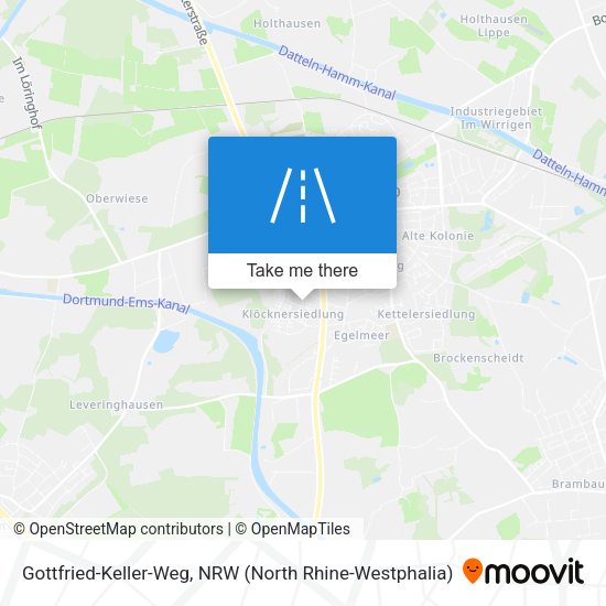 Gottfried-Keller-Weg map