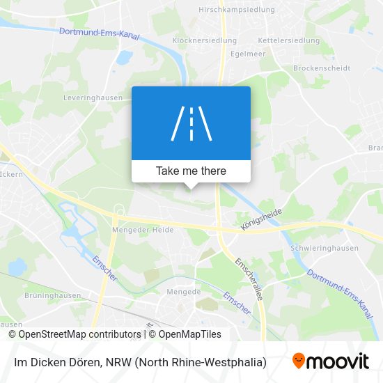Im Dicken Dören map