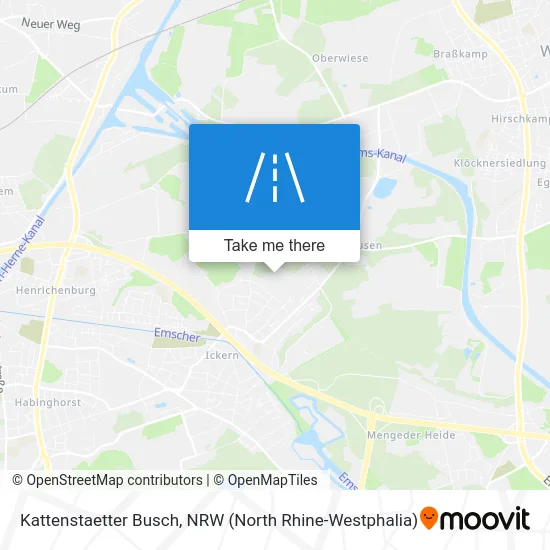 Kattenstaetter Busch map