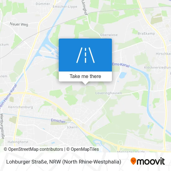 Карта Lohburger Straße