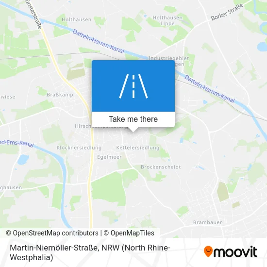 Карта Martin-Niemöller-Straße