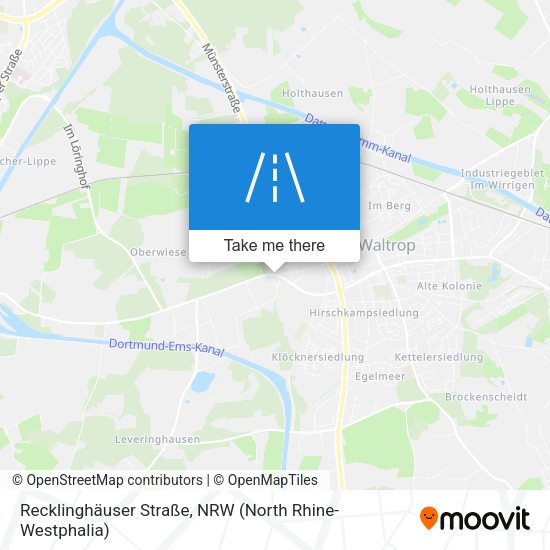 Recklinghäuser Straße map