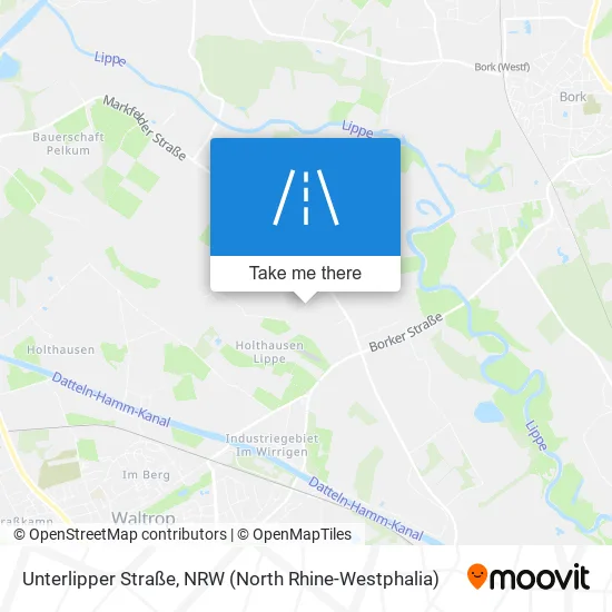 Карта Unterlipper Straße