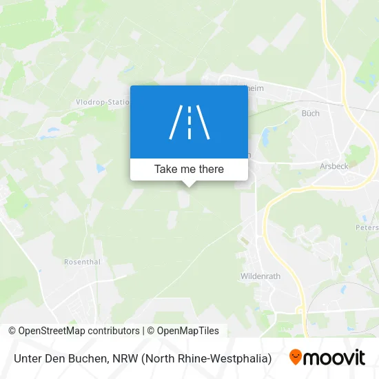 Карта Unter Den Buchen