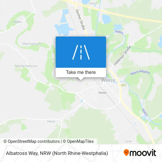 Карта Albatross Way