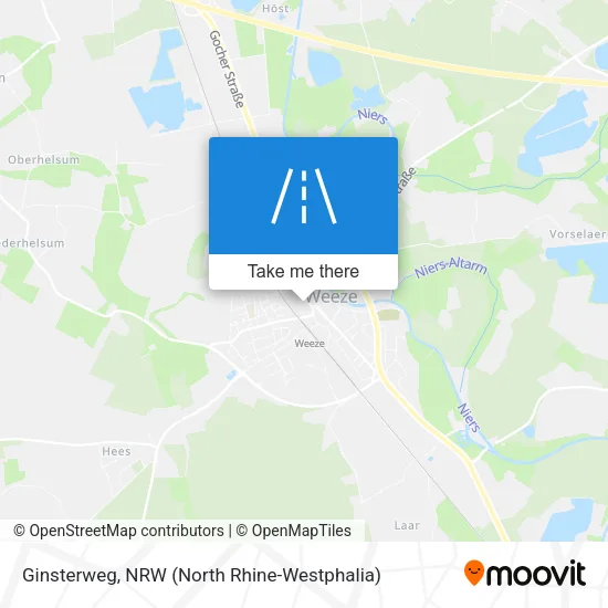 Карта Ginsterweg