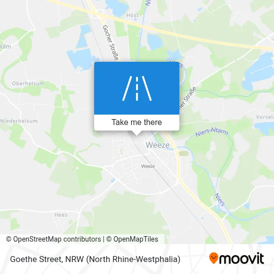 Goethestraße map