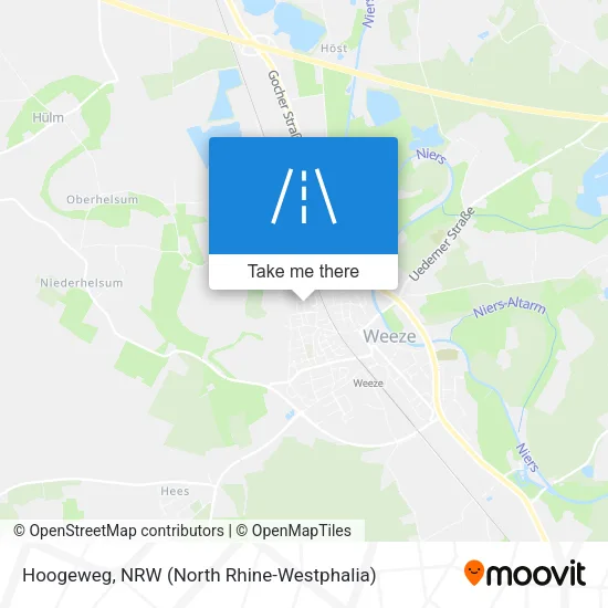 Карта Hoogeweg
