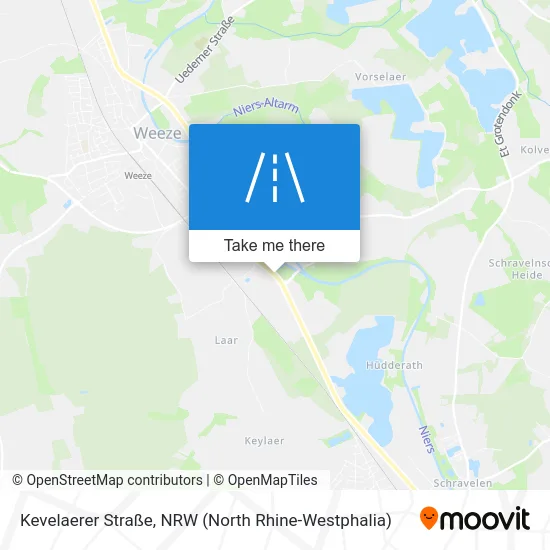 Карта Kevelaerer Straße