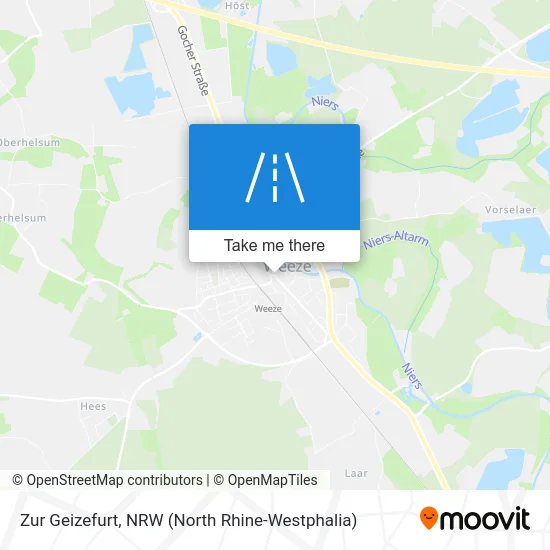 Zur Geizefurt map