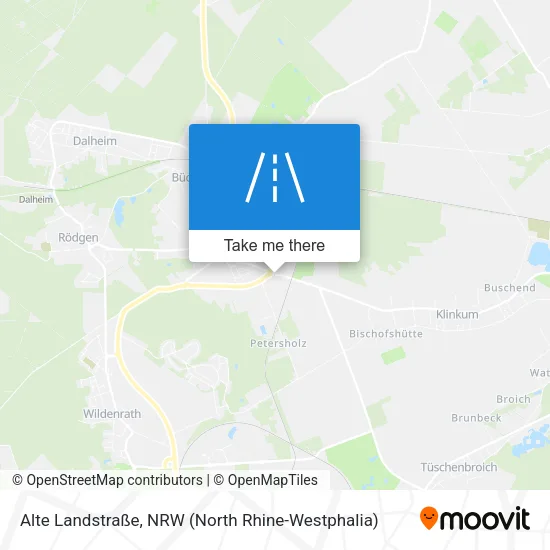 Карта Alte Landstraße