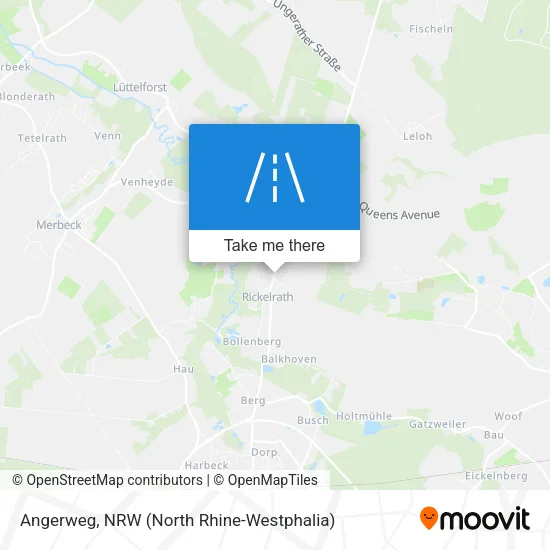 Карта Angerweg