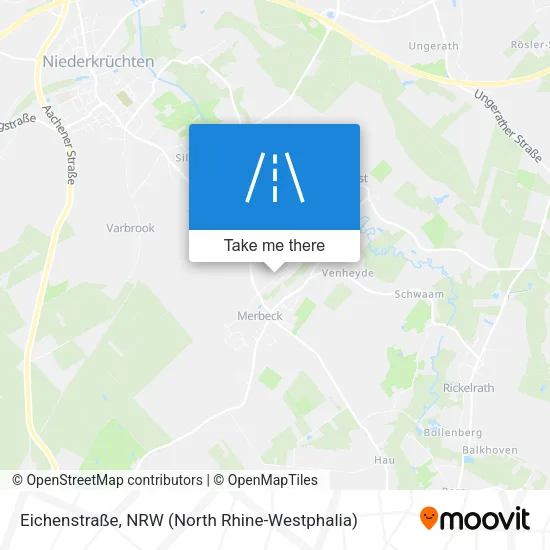 Карта Eichenstraße