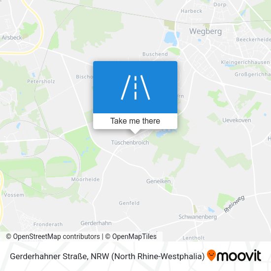 Gerderhahner Straße map
