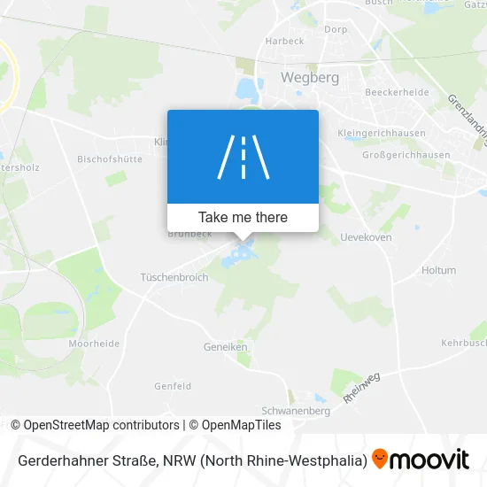 Карта Gerderhahner Straße
