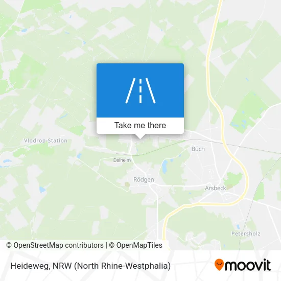Карта Heideweg