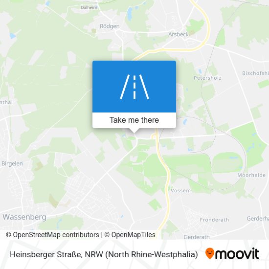 Heinsberger Straße map
