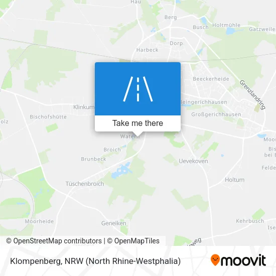 Карта Klompenberg