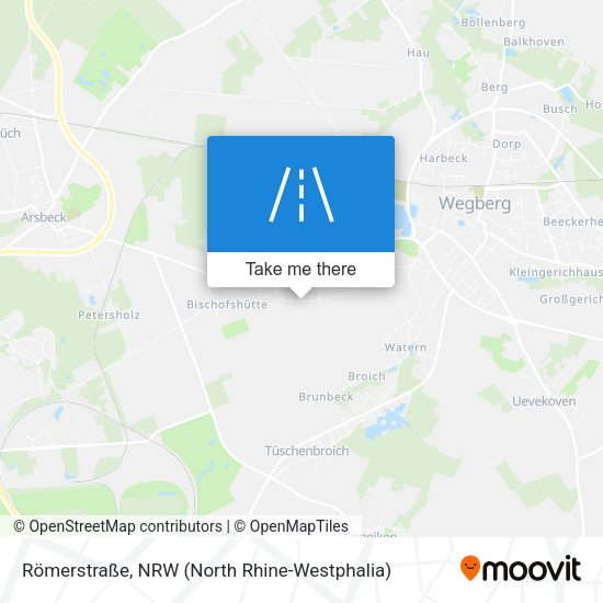 Römerstraße map