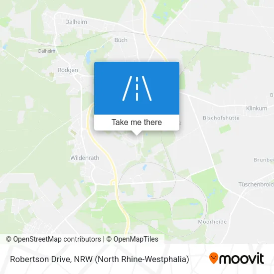 Карта Robertson Drive
