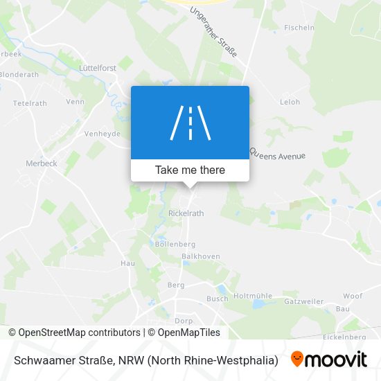 Schwaamer Straße map