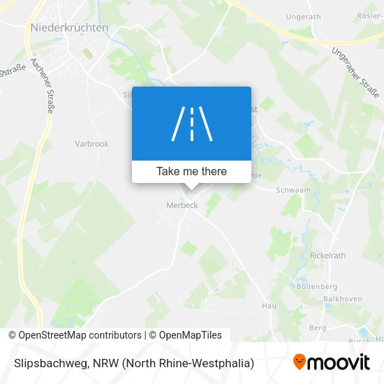 Карта Slipsbachweg