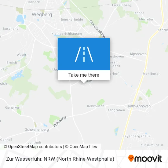 Zur Wasserfuhr map