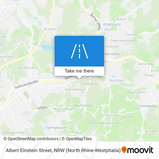 Albert-Einstein-Straße map