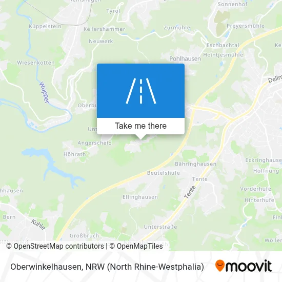 Oberwinkelhausen map