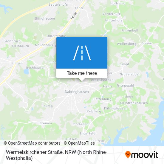 Wermelskirchener Straße map