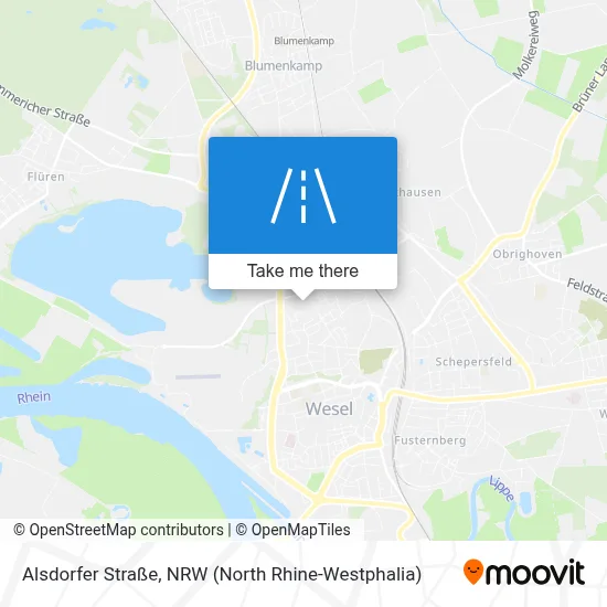 Alsdorfer Straße map
