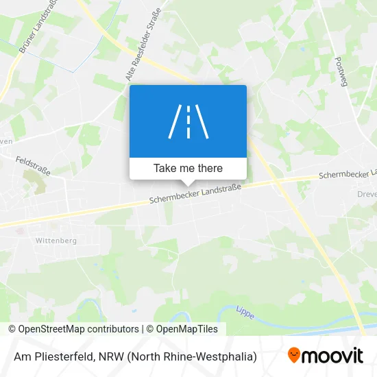 Карта Am Pliesterfeld