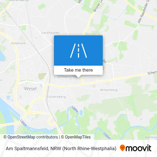 Am Spaltmannsfeld map