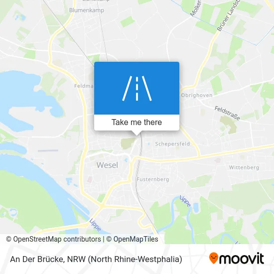 Карта An Der Brücke