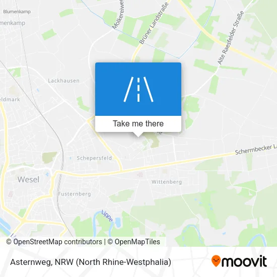 Карта Asternweg