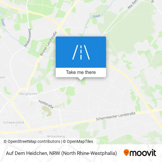 Карта Auf Dem Heidchen