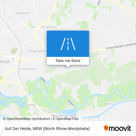 Карта Auf Der Heide