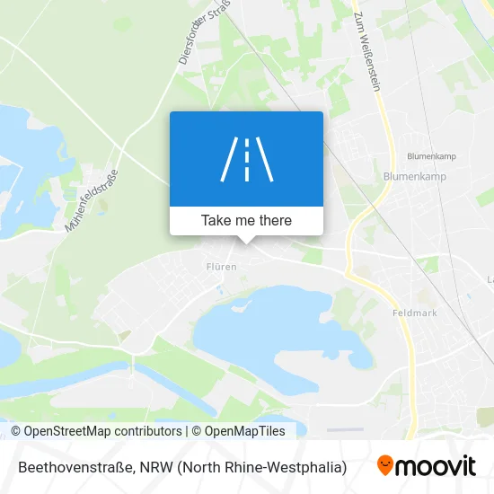 Карта Beethovenstraße