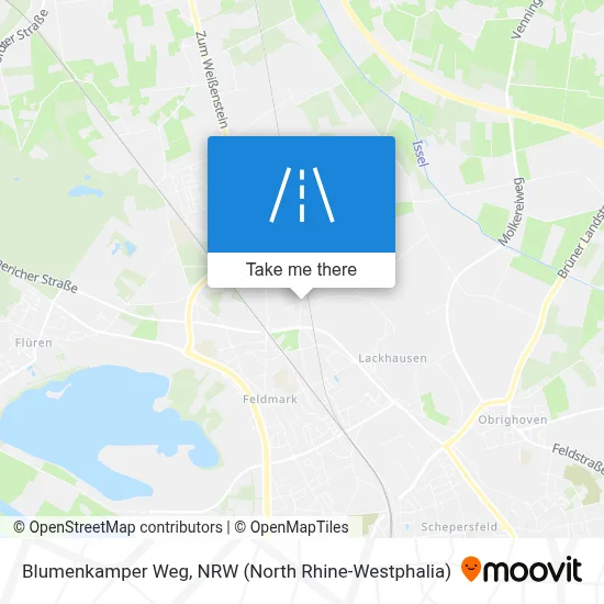 Blumenkamper Weg map